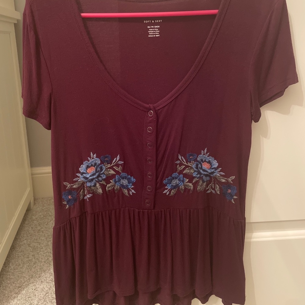 American Eagle Soft and Sexy Top